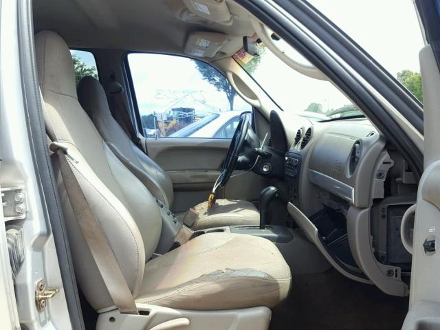 1J4GK38K72W351546 - 2002 JEEP LIBERTY RE SILVER photo 5