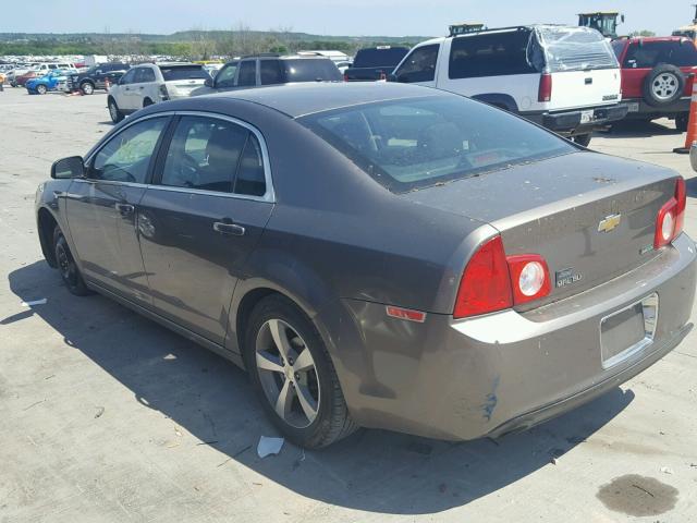 1G1ZC5EU2BF357518 - 2011 CHEVROLET MALIBU 1LT 金色 照片 3