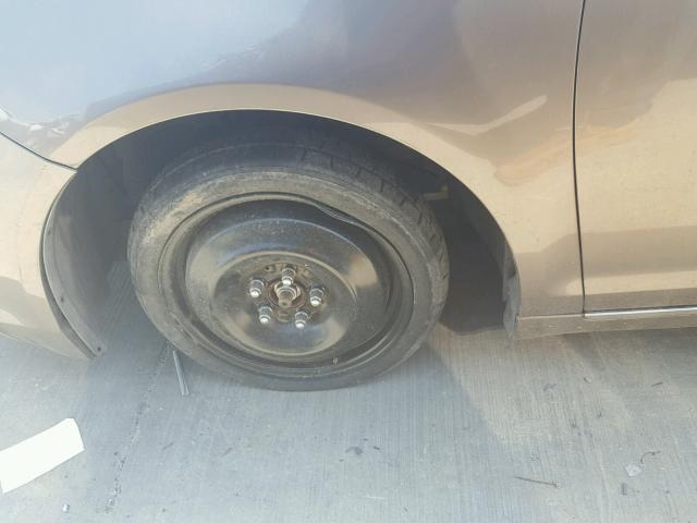 1G1ZC5EU2BF357518 - 2011 CHEVROLET MALIBU 1LT 金色 照片 9