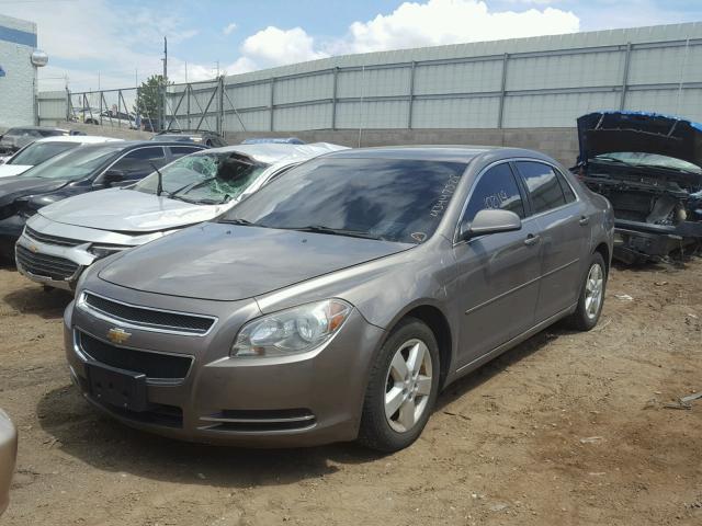 1G1ZC5EU1BF223387 - 2011 CHEVROLET MALIBU 1LT ყავისფერი ფოტო 2