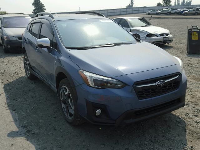 JF2GTAMC7J8290418 - 2018 SUBARU CROSSTREK BLUE photo 1