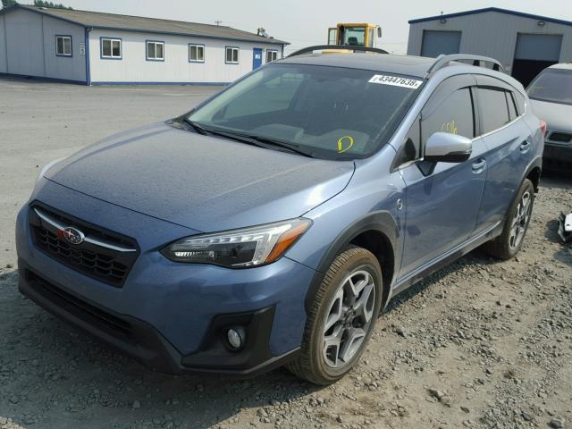 JF2GTAMC7J8290418 - 2018 SUBARU CROSSTREK BLUE photo 2