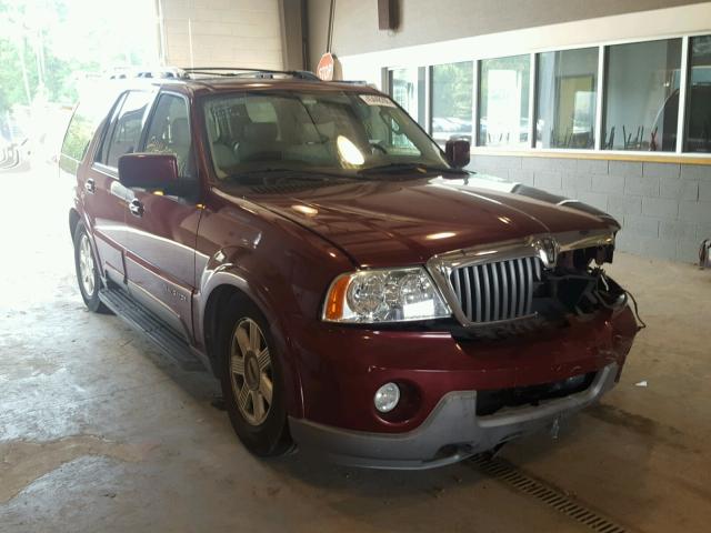 5LMFU28R24LJ08694 - 2004 LINCOLN NAVIGATOR Czerwony zdjęcie 1