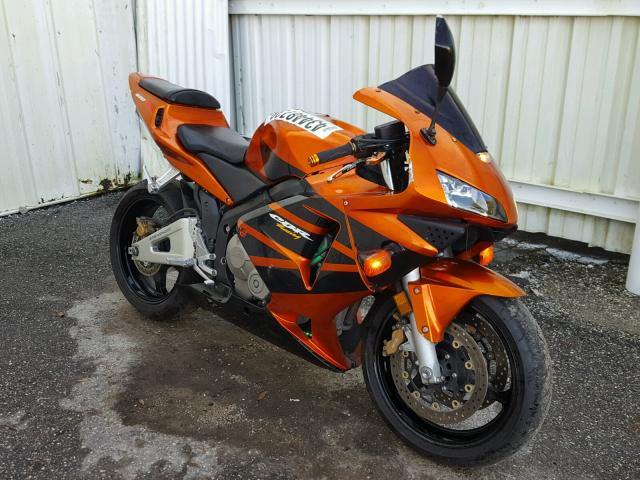 JH2PC37034M106400 - 2004 HONDA CBR600RR ORANGE photo 1