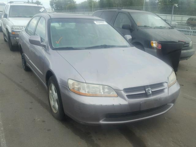 1HGCG1658YA003530 - 2000 HONDA ACCORD EX GRAY photo 1