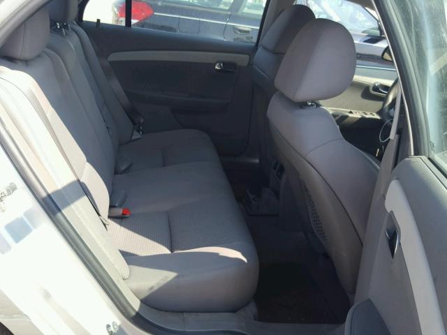 1G1ZC5EU5CF242929 - 2012 CHEVROLET MALIBU 1LT ვერცხლისფერი ფოტო 6