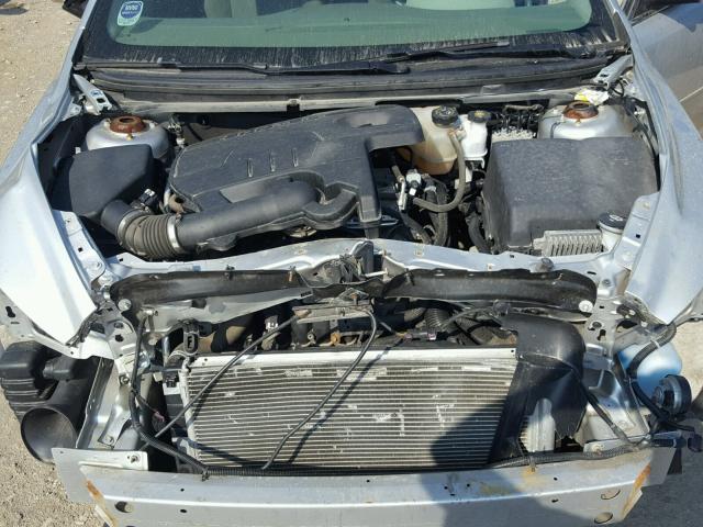 1G1ZC5EU5CF242929 - 2012 CHEVROLET MALIBU 1LT ვერცხლისფერი ფოტო 7