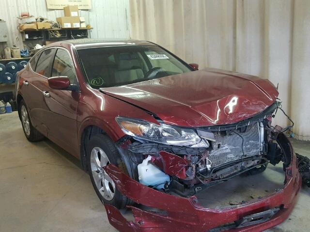 5J6TF2H5XAL012562 - 2010 HONDA ACCORD CRO MAROON photo 1