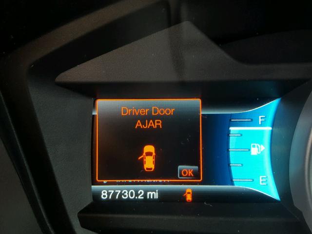 1FM5K8F87DGA35722 - 2013 FORD EXPLORER L BLACK photo 8