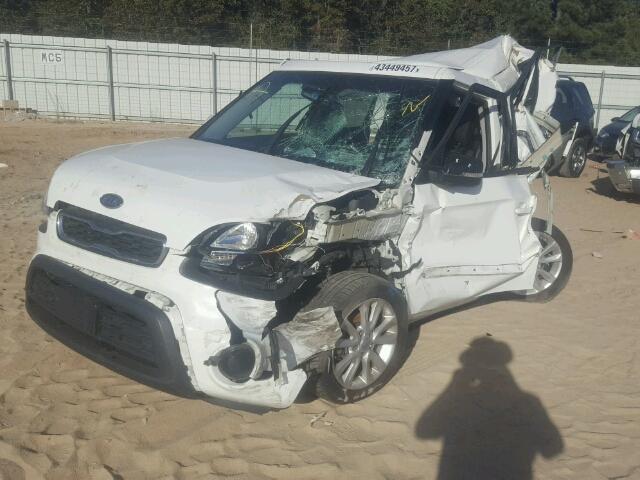 KNDJT2A69C7441633 - 2012 KIA SOUL + WHITE photo 2