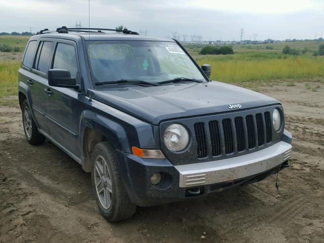 1J8FF48WX7D365080 - 2007 JEEP PATRIOT LI BLACK photo 1