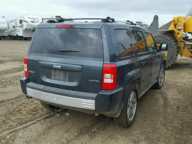 1J8FF48WX7D365080 - 2007 JEEP PATRIOT LI BLACK photo 4