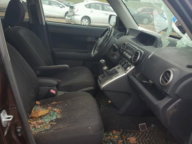 JTLKE50E281023390 - 2008 TOYOTA SCION XB Lila Foto 5