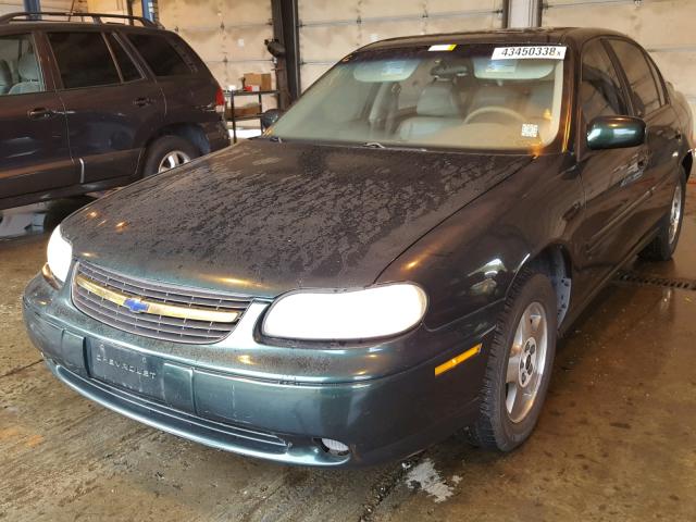 1G1NE52J33M644589 - 2003 CHEVROLET MALIBU LS მწვანე ფოტო 2