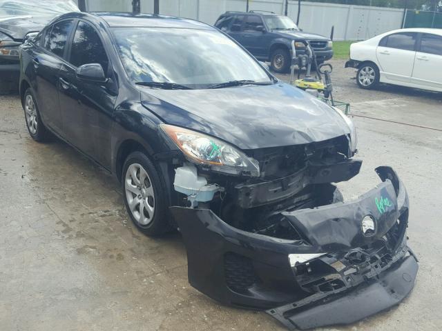 JM1BL1U76D1846484 - 2013 MAZDA 3 I BLACK photo 1