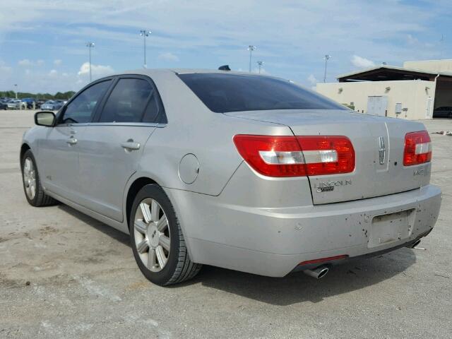 3LNHM26T09R602975 - 2009 LINCOLN MKZ BEIGE photo 3