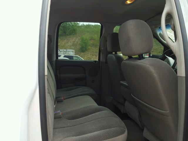 3D7KS28C95G807011 - 2005 DODGE RAM 2500 S WHITE photo 6
