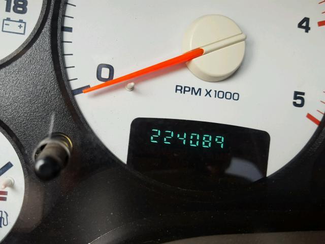 3D7KS28C95G807011 - 2005 DODGE RAM 2500 S WHITE photo 8