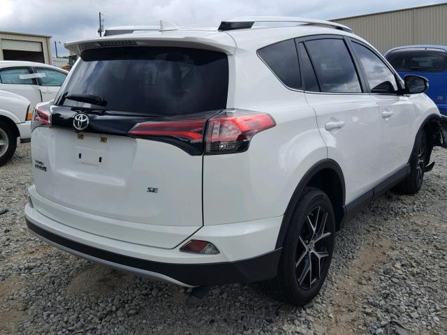 JTMNFREV5GJ069722 - 2016 TOYOTA RAV4 SE WHITE photo 4