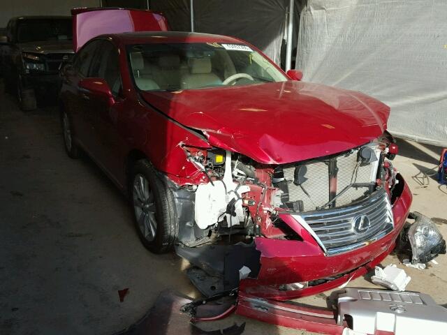 JTHBK1EG3A2343856 - 2010 LEXUS ES 350 RED photo 1