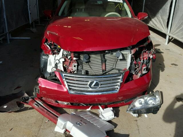 JTHBK1EG3A2343856 - 2010 LEXUS ES 350 RED photo 10