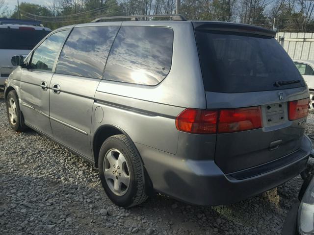 2HKRL1868XH537323 - 1999 HONDA ODYSSEY GRAY photo 3