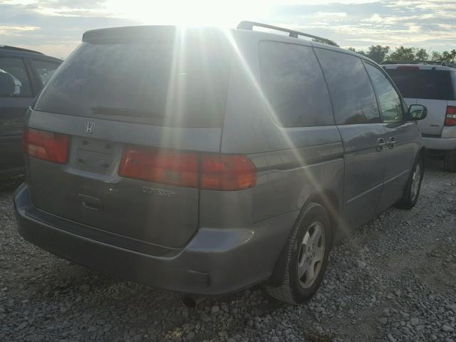 2HKRL1868XH537323 - 1999 HONDA ODYSSEY GRAY photo 4