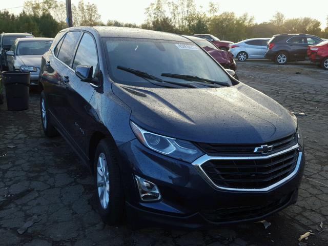 3GNAXJEVXJL114125 - 2018 CHEVROLET EQUINOX LT BLUE photo 1