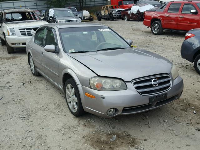 JN1CA31D02T201628 - 2002 NISSAN MAXIMA CREAM photo 1