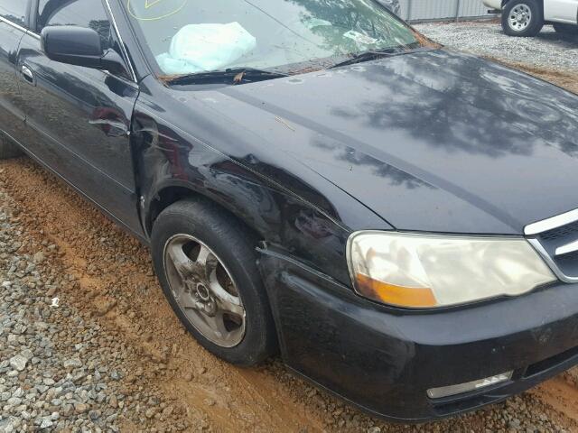 19UUA56662A004365 - 2002 ACURA 3.2TL BLACK photo 9