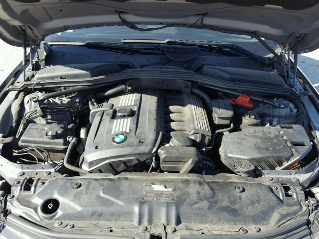 WBANU5C51AC125195 - 2010 BMW 528 GRAY photo 7