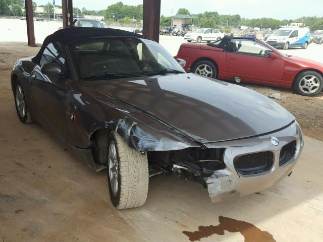 4USBT33493LS43237 - 2003 BMW Z4 2.5 GRAY photo 1