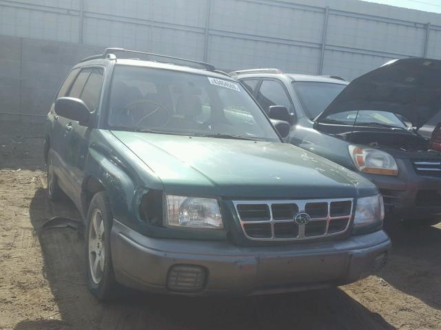 JF1SF6559XH734894 - 1999 SUBARU FORESTER S GREEN photo 1
