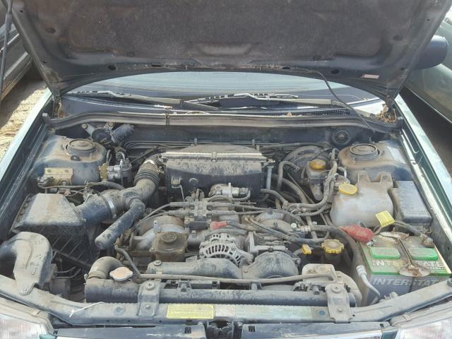 JF1SF6559XH734894 - 1999 SUBARU FORESTER S GREEN photo 7