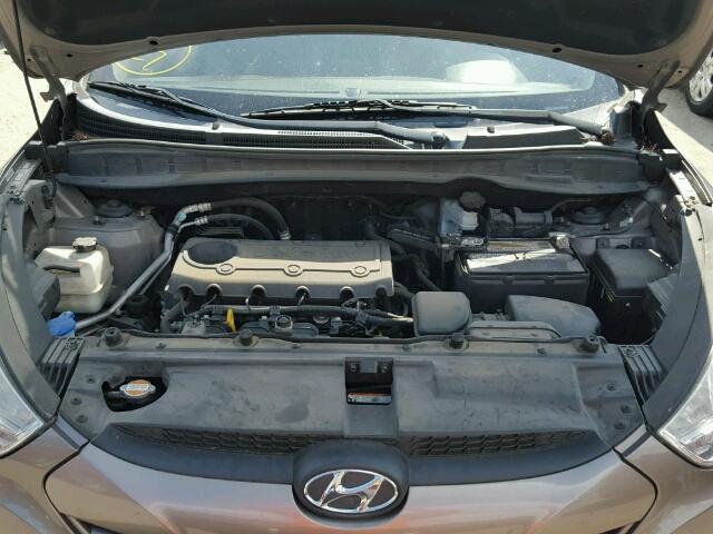 KM8JU3AC3BU300836 - 2011 HYUNDAI TUCSON GLS GRAY photo 7