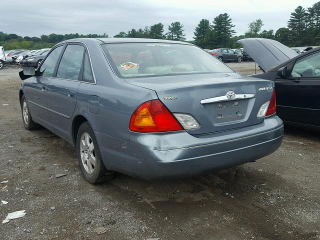 4T1BF28B51U168618 - 2001 TOYOTA AVALON XL TEAL photo 3