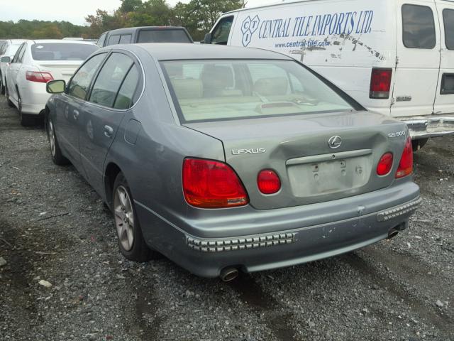 JT8BD69S620165251 - 2002 LEXUS GS 300 GRAY photo 3