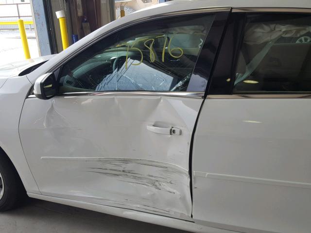 1G11D5SRXDF155684 - 2013 CHEVROLET MALIBU 1LT თეთრი ფოტო 9