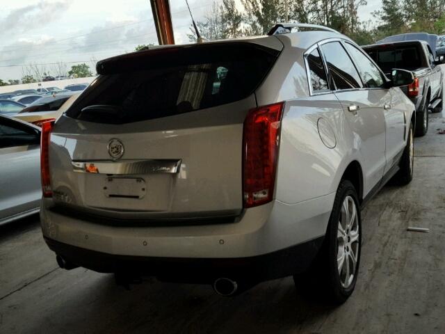 3GYFNEEY8BS618499 - 2011 CADILLAC SRX PERFOR SILVER photo 4