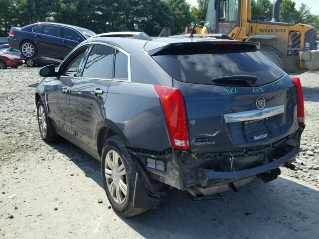 3GYFNDE33CS530184 - 2012 CADILLAC SRX LUXURY GRAY photo 3