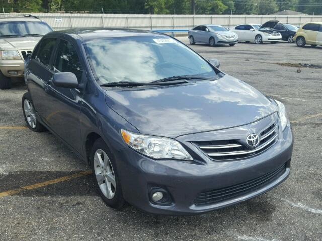 5YFBU4EE3DP180918 - 2013 TOYOTA COROLLA BA GRAY photo 1