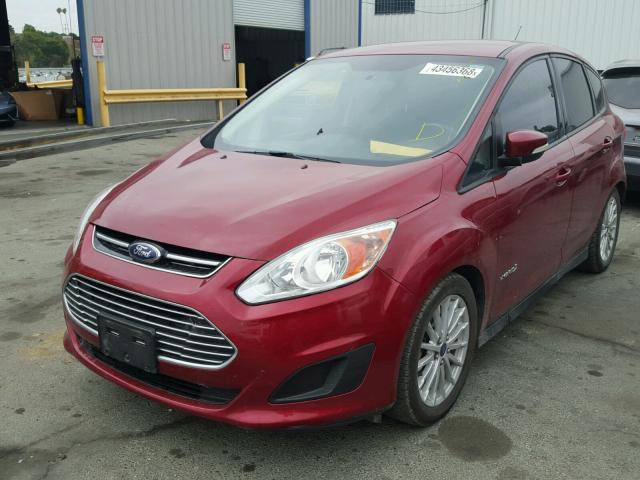 1FADP5AU8DL529895 - 2013 FORD C-MAX SE RED photo 2