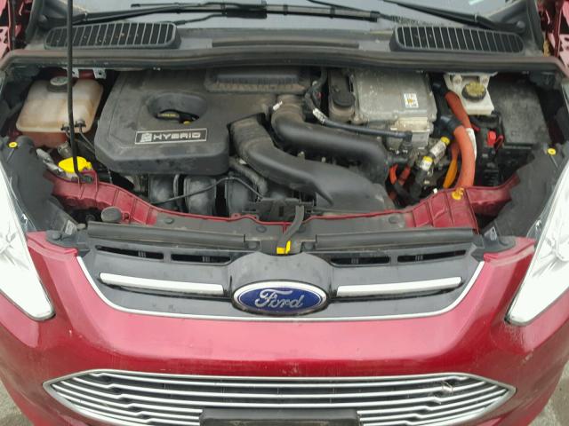 1FADP5AU8DL529895 - 2013 FORD C-MAX SE RED photo 7