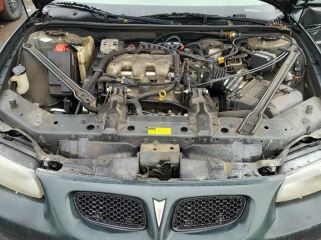 1G2WK52J8YF337519 - 2000 PONTIAC GRAND PRIX GREEN photo 7