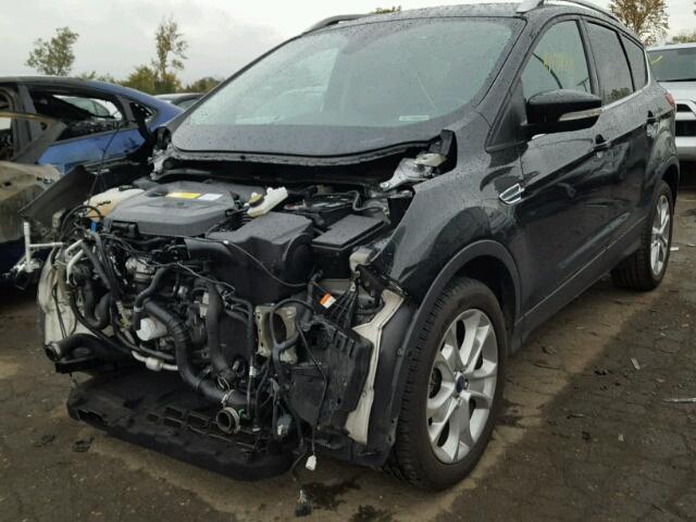 1FMCU0JX5FUB79923 - 2015 FORD ESCAPE BLACK photo 2