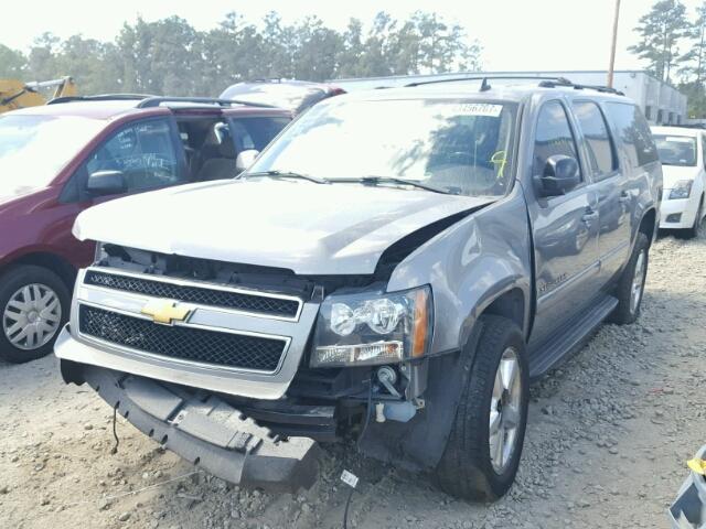 1GNFK16387J174938 - 2007 CHEVROLET SUBURBAN K GRAY photo 2