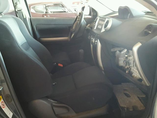 JTKKT604760135242 - 2006 TOYOTA SCION XA CHARCOAL photo 5