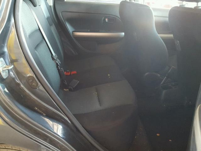 JTKKT604760135242 - 2006 TOYOTA SCION XA CHARCOAL photo 6