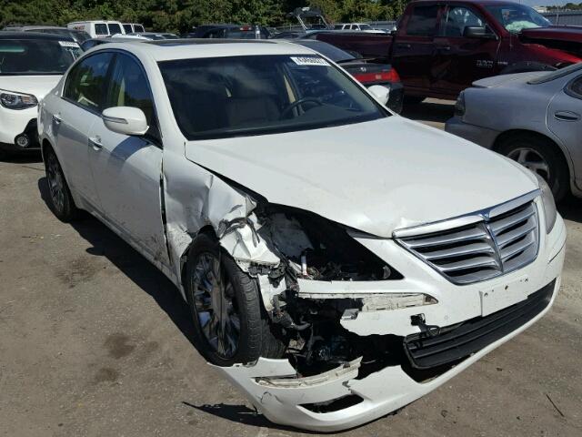 KMHGC46E39U034452 - 2009 HYUNDAI GENESIS 3. WHITE photo 1