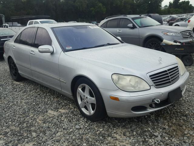 WDBNG75J04A417225 - 2004 MERCEDES-BENZ S 500 SILVER photo 1